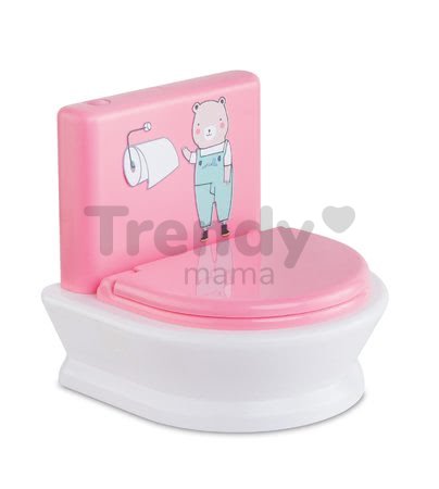 Splachovací záchod Interactive Toilet Mon Grand Poupon Corolle pre 36-42 cm bábiku