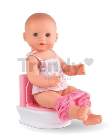 Splachovací záchod Interactive Toilet Mon Grand Poupon Corolle pre 36-42 cm bábiku od 3 rokov