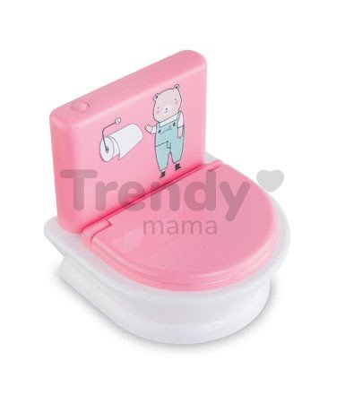 Splachovací záchod Interactive Toilet Mon Grand Poupon Corolle pre 36-42 cm bábiku