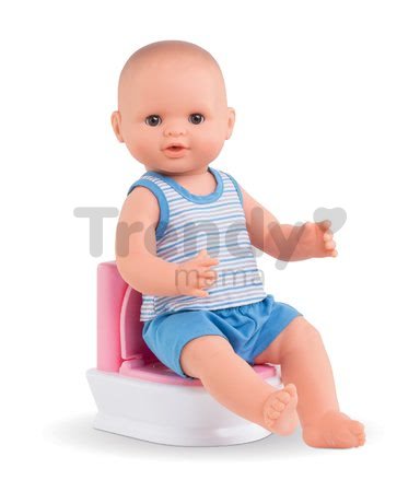 Splachovací záchod Interactive Toilet Mon Grand Poupon Corolle pre 36-42 cm bábiku