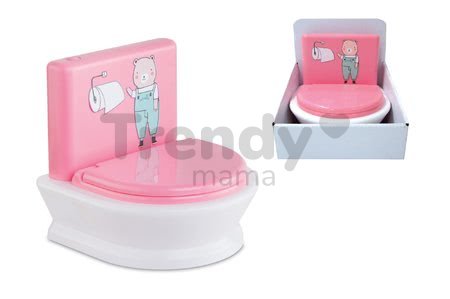 Splachovací záchod Interactive Toilet Mon Grand Poupon Corolle pre 36-42 cm bábiku od 3 rokov