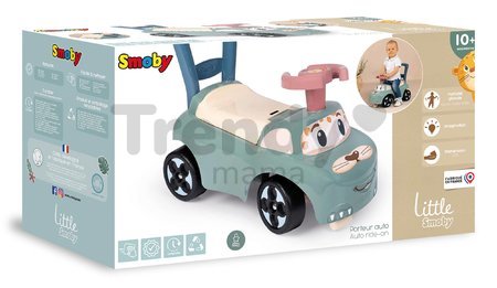 Odrážadlo Auto Ride On Little Smoby ergonomicky tvarované s úložným priestorom od 10 mes