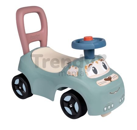 Odrážadlo a chodítko s klaksónom Auto Ride On Little Smoby ergonomicky tvarované s úložným priestorom pod sedadlom od 10 mes