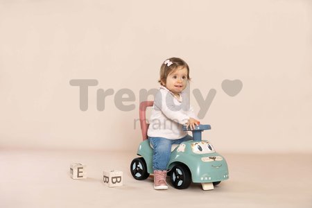 Odrážadlo a chodítko s klaksónom Auto Ride On Little Smoby ergonomicky tvarované s úložným priestorom pod sedadlom od 10 mes