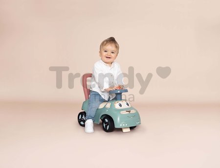 Odrážadlo a chodítko s klaksónom Auto Ride On Little Smoby ergonomicky tvarované s úložným priestorom pod sedadlom od 10 mes