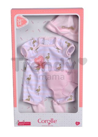 Oblečenie Layette set Mon Grand Poupon Corolle pre 36 cm bábiku od 24 mes