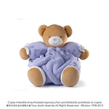 Plyšový medvedík Plume-Lilac Bear Kaloo 25 cm v darčekovom balení pre najmenších fialový