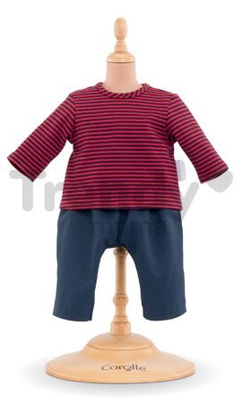 Oblečenie Striped T-shirt & Pants Mon Grand Poupon Corolle pre 36 cm bábiku od 24 mes