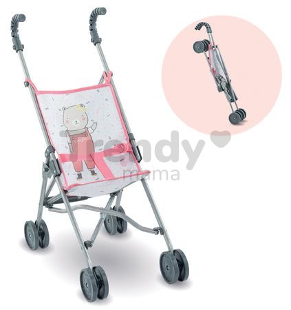 Kočík skladací Umbrella Stroller Mon Grand Poupon Corolle Canne Pink pre 36-42 cm bábiku od 24 mes