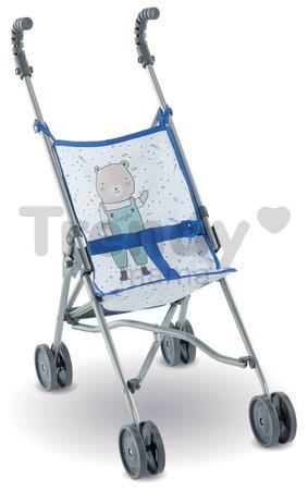 Kočík skladací Umbrella Stroller Mon Grand Poupon Corolle Canne Blue pre 36-42 cm bábiku od 24 mes