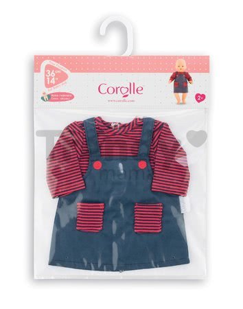 Oblečenie Dress Striped Mon Grand Poupon Corolle pre 36 cm bábiku od 24 mes