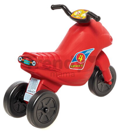 Odrážadlo SuperBike Mini Dohány červené od 18 mes