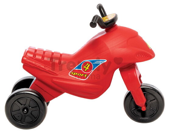 Odrážadlo SuperBike Mini Dohány červené od 18 mes