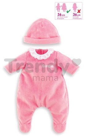 Oblečenie Pajamas Pink & Hat Mon Grand Poupon Corolle pre 36 cm bábiku od 24 mes