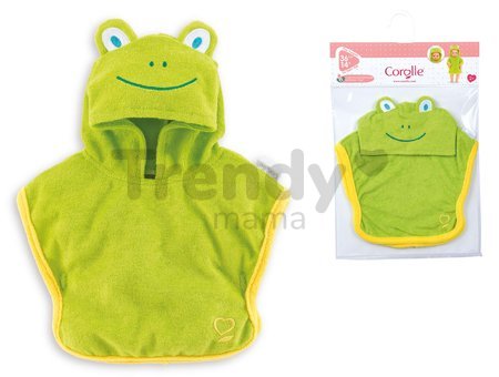 Oblečenie Bathrobe Frog Mon Grand Poupon Corolle pre 36 cm bábiku od 24 mes