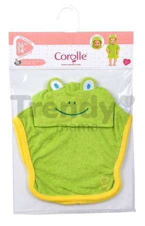 Oblečenie Bathrobe Frog Mon Grand Poupon Corolle pre 36 cm bábiku od 24 mes