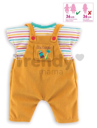 Oblečenie T-Shirt & Overalls Little Artist Mon Grand Poupon Corolle pre 36 cm bábiku od 24 mes