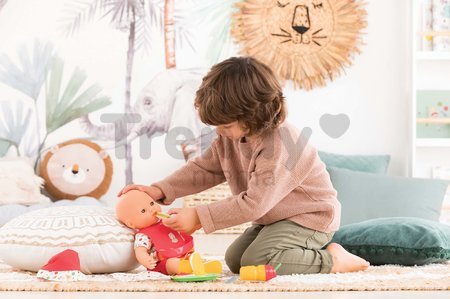 Jedálenská súprava s podbradníkom Bon Appetit Set Corolle pre 36-42 cm bábiku 10 doplnkov od 24 mes