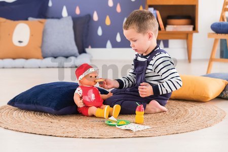 Jedálenská súprava s podbradníkom Bon Appetit Set Corolle pre 36-42 cm bábiku 10 doplnkov od 24 mes