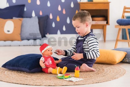Jedálenská súprava s podbradníkom Bon Appetit Set Corolle pre 36-42 cm bábiku 10 doplnkov od 24 mes