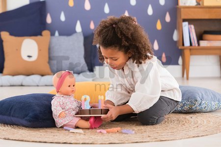 Narodeninová torta Wooden Birthday Cake Corolle pre 36-42 cm bábiku 18 doplnkov od 24 mes