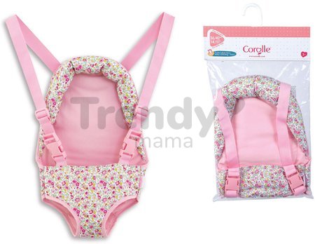 Klokanka na nosenie Baby Sling Floral Corolle pre 36-42 cm bábiku