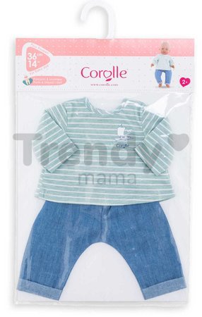 Oblečenie Pants & T-Shirt Sailor Bords de Loire Mon Grand Poupon Corolle pre 36 cm bábiku od 24 mes