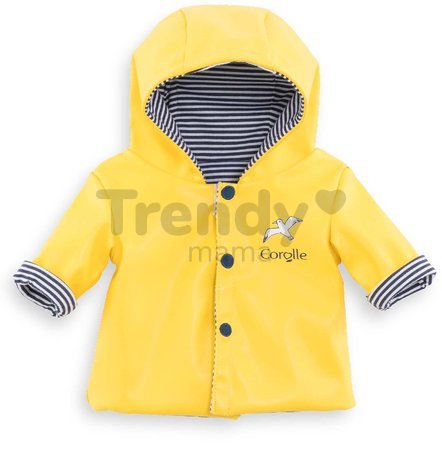 Oblečenie Rain Coat Bords de Loire Mon Grand Poupon Corolle pre 36 cm bábiku od 24 mes