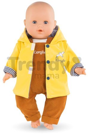 Oblečenie Rain Coat Bords de Loire Mon Grand Poupon Corolle pre 36 cm bábiku od 24 mes