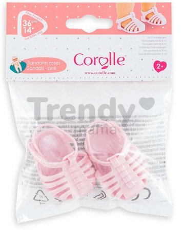 Topánky Sandals Pink Mon Grand Poupon Corolle pre 36 cm bábiku od 24 mes