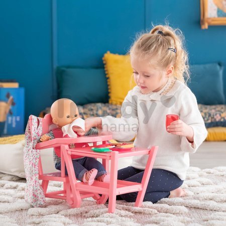 Jedálenská súprava s taškou a podbradníkom Large Meal Set Corolle pre 36-42 cm bábiku 11 doplnkov od 24 mes