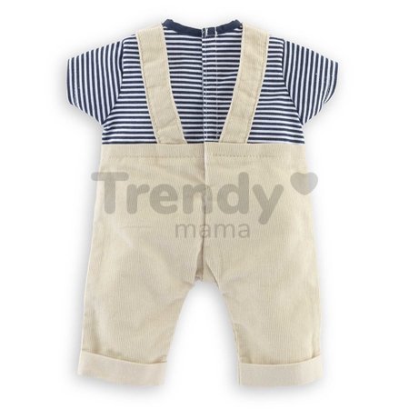 Oblečenie T-Shirt & Ecru Overalls Loire Riverside Mon Grand Poupon Corolle pre 36 cm bábiku od 24 mes