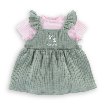 Oblečenie Ruffle Dress & T-Shirt Loire Riverside Mon Grand Poupon Corolle pre 36 cm bábiku od 24 mes