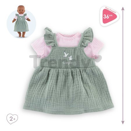 Oblečenie Ruffle Dress & T-Shirt Loire Riverside Mon Grand Poupon Corolle pre 36 cm bábiku od 24 mes