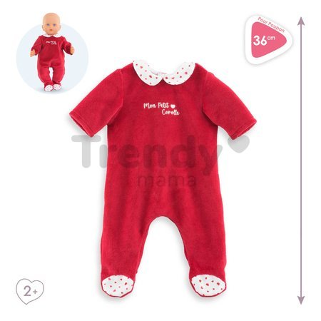 Oblečenie Pajamas Heart Petals Mon Grand Poupon Corolle pre 36 cm bábiku od 24 mes