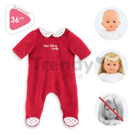 Oblečenie Pajamas Heart Petals Mon Grand Poupon Corolle pre 36 cm bábiku od 24 mes