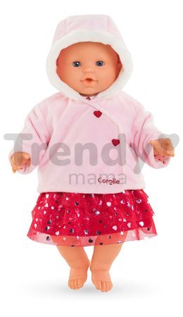 Oblečenie Coat Heart Petals Mon Grand Poupon Corolle pre 36 cm bábiku od 24 mes