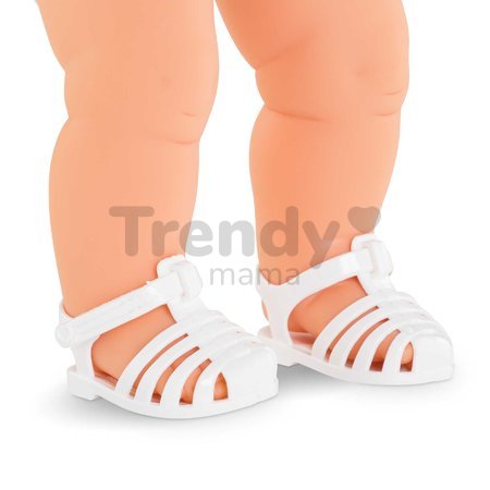 Topánky Sandals White Mon Grand Poupon Corolle pre 36 cm bábiku od 24 mes