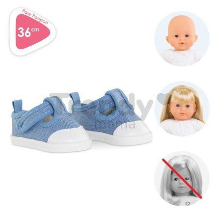 Topánky Sneakers Blue Mon Grand Poupon Corolle pre 36 cm bábiku od 24 mes