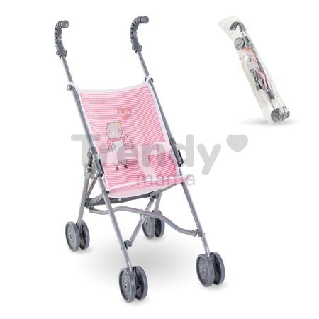 Kočík skladací Umbrella Stroller Pink Mon Grand Poupon Corolle pre 36-52 cm bábiku