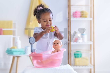 Vanička so sprchou Corolle a kačička pre 30-36 cm bábiku