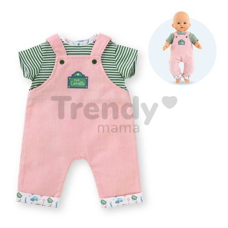 Tričko a overal pre bábiku T-shirt & Overall A Weekend in Paris Mon Grand Poupon Corolle pre 36 cm bábiku od 24 mes