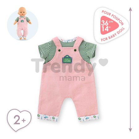 Tričko a overal pre bábiku T-shirt & Overall A Weekend in Paris Mon Grand Poupon Corolle pre 36 cm bábiku od 24 mes