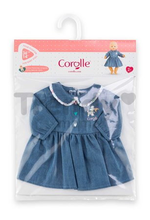 Šaty pre bábiku Dress A Weekend in Paris Mon Grand Poupon Corolle pre 36 cm bábiku od 24 mes