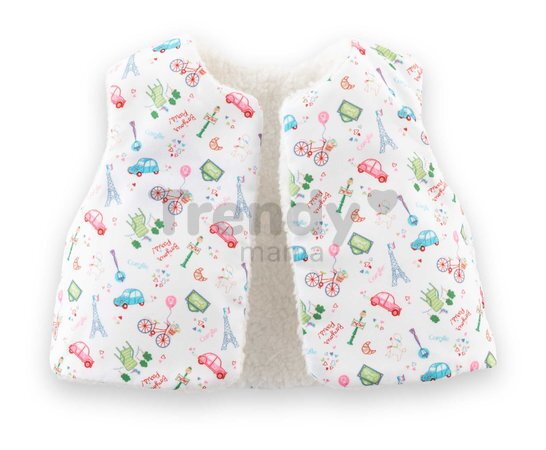 Vesta a čiapka pre bábiku Winter Set A Weekend in Paris Mon Grand Poupon Corolle pre 36 cm bábiku od 24 mes