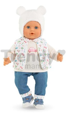 Vesta a čiapka pre bábiku Winter Set A Weekend in Paris Mon Grand Poupon Corolle pre 36 cm bábiku od 24 mes