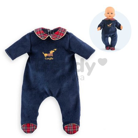 Pyžamo pre bábiku Pajamas Corolle Holidays Mon Grand Poupon Corolle vianočná edícia pre 36 cm bábiku od 24 mes