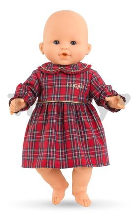 Šaty pre bábiku Dress Corolle Holidays Mon Grand Poupon Corolle vianočná edícia pre 36 cm bábiku od 24 mes