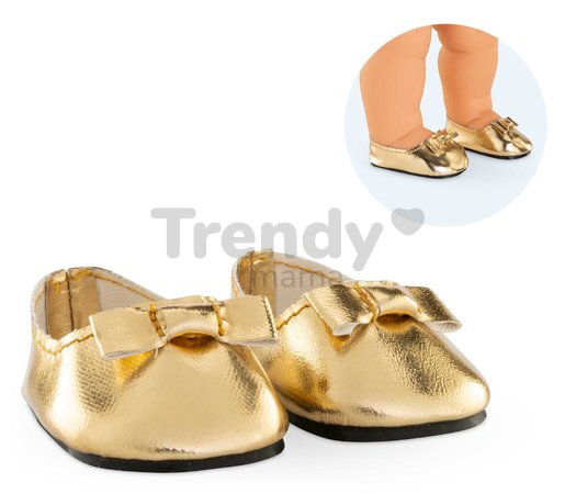 Balerínky pre bábiku Golden Ballet Flat Shoes Corolle pre 36 cm bábiku