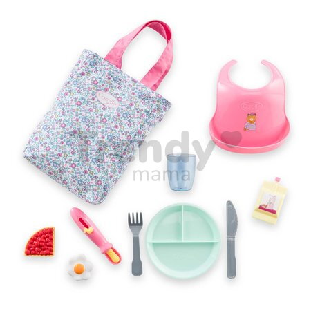 Obedová súprava pre bábiku Large Mealtime Set Corolle pre 36-42 cm bábiku od 24 mes